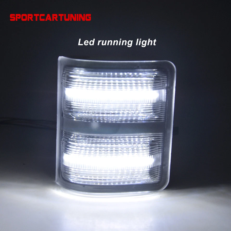 LED Side Mirror Marker Lights For 2008-2016 Ford F250 F350 F450 F550 Super Duty - Image 3 of 4