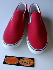 Lugz Men’s NWOB Red Clipper Slip On Casual Shoes Size 13