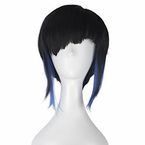 Miss U Volosy Sinteticheskie Devushki Korotkie Pryamye Volosy Naturalnye Chernye S Sinim Pryadi Ebay