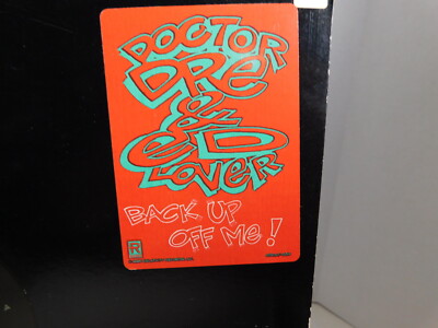 Doctor Dre & Ed Lover   Back Up Off Me 12'' Single PROMO 1994 Hip Hop