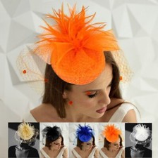 Headband Hair Clip Kentucky Derby Wedding Hat Church Dressy Cocktail Fascinator