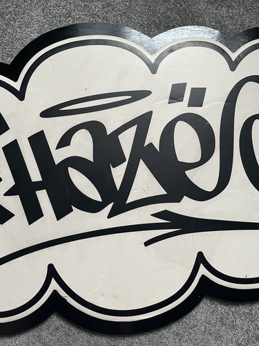Insegna negozio Eric Haze Graffiti anni 90 New York super rara - Foto 4 di 9