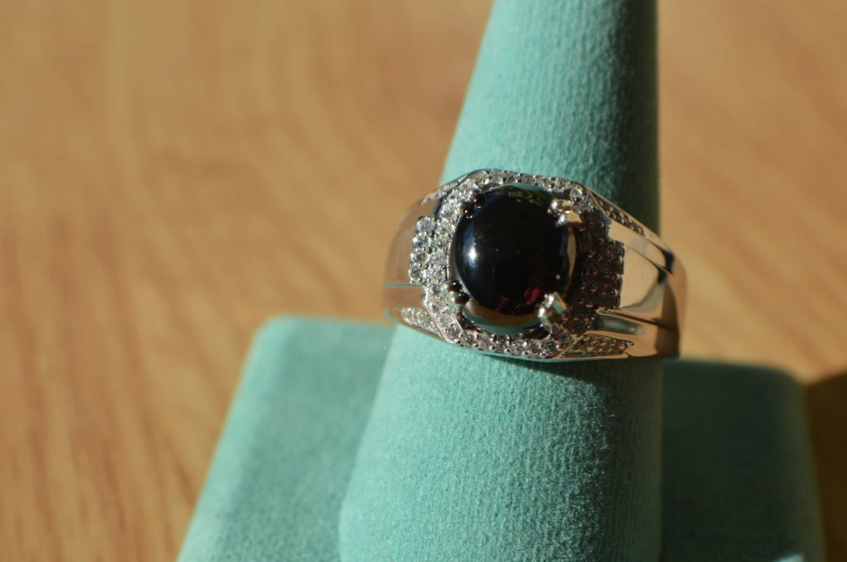 Mens shungite best sale ring