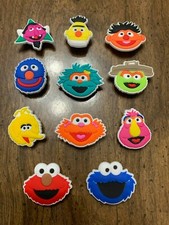 Sesame Street 11 pcs Shoe Charms Bracelet Charms