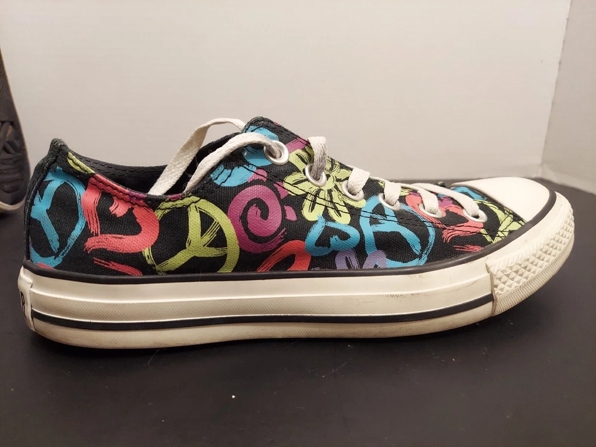 Converse all star sales peace and love