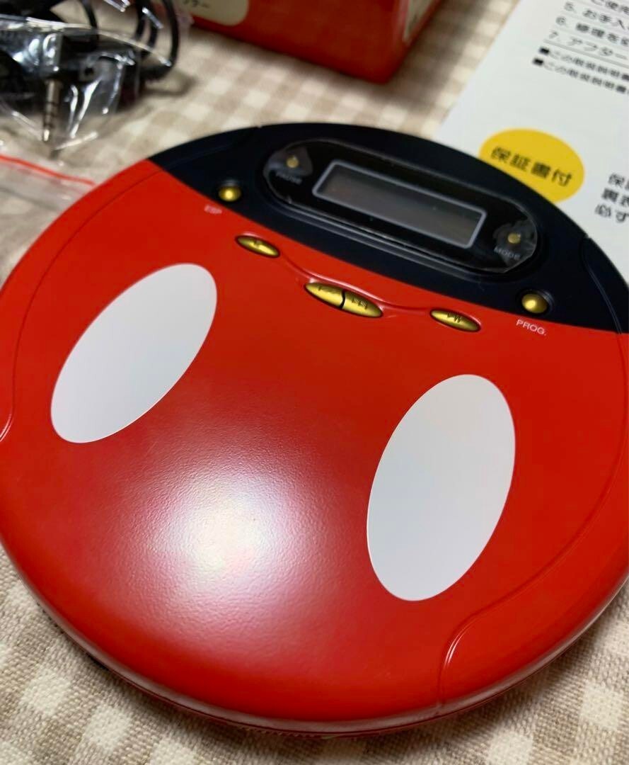 ディズニーミッキーマウス ポータブルCDプレーヤー サンリオ  超レア品 ディズニーミッキーマウス ポータブルCDプレーヤー サンリオ 超