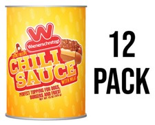 Wienerschnitzel Chili Sauce w/ Meat Secret Recipe Case Cans - 12 Pack