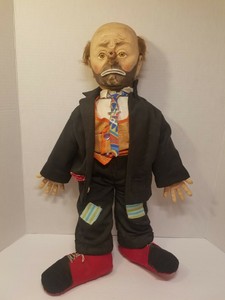 emmett kelly willie the clown doll