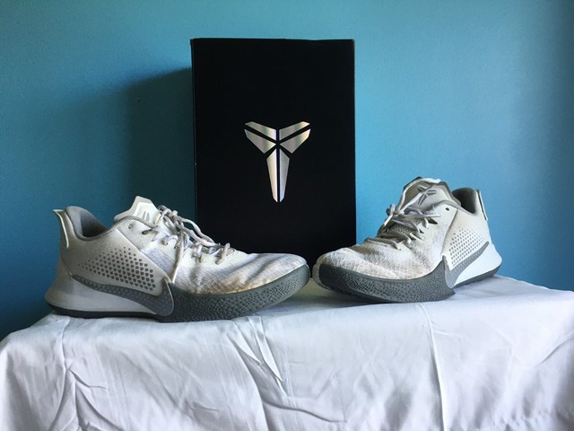 Nike Mamba Fury White Wolf Gray 