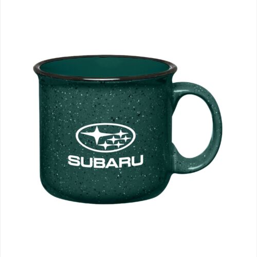 Subaru Logo Ceramic 15 oz Campfire Mug Cup Ascent Forester Wrx Sti Crosstrek 