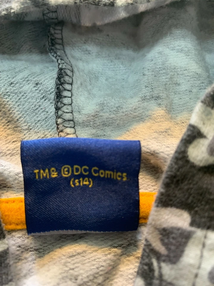 Batman Sudadera con Capucha Juvenil Cremallera Completa Manga Larga 2 Bolsillos Pequeña S 14 Foto 4 de 4