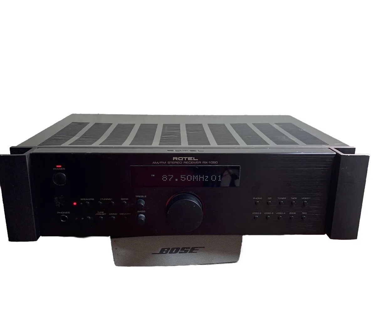 ROTEL RX-1050 STEREO RECEIVER - 100 WPC - SERVICED - CLEANED