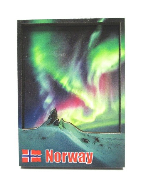 Noruega Nordlichter 3D Madera Recuerdo Imán Escandinavia Noruega Noruega Nordlichter 3D Madera Recuerdo Imán Escandinavia Noruega