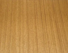 Teak composite wood veneer 24" x 96" on paper backer 2' X 8' x 1/40" thick # 720