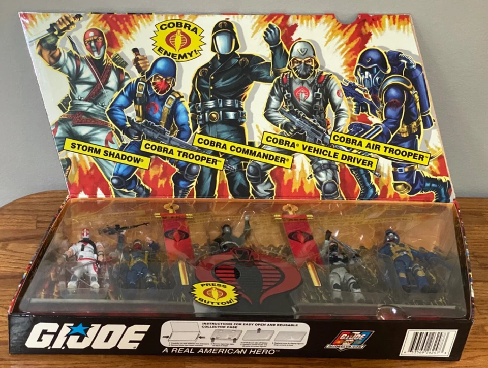 GI Joe 3 3/4" 25 Aniversario Cobra Legions Juego de 5 Figuras Hasbro 2007 * Foto 4 de 4