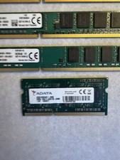 Barrette Mémoire RAM Kingston 4GB DDR3-1333MHz ECC - Réf KVR1333D3E9SK3/12G - Pour Serveur - Occasion