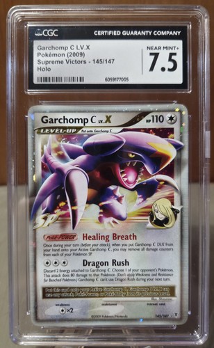 Garchomp C LV.X graded CGC 7.5 for sale on eBay
