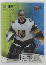 2021-22 Upper Deck Allure Rainbow Green Blue 137/299 Logan Thompson #R-11 12t4