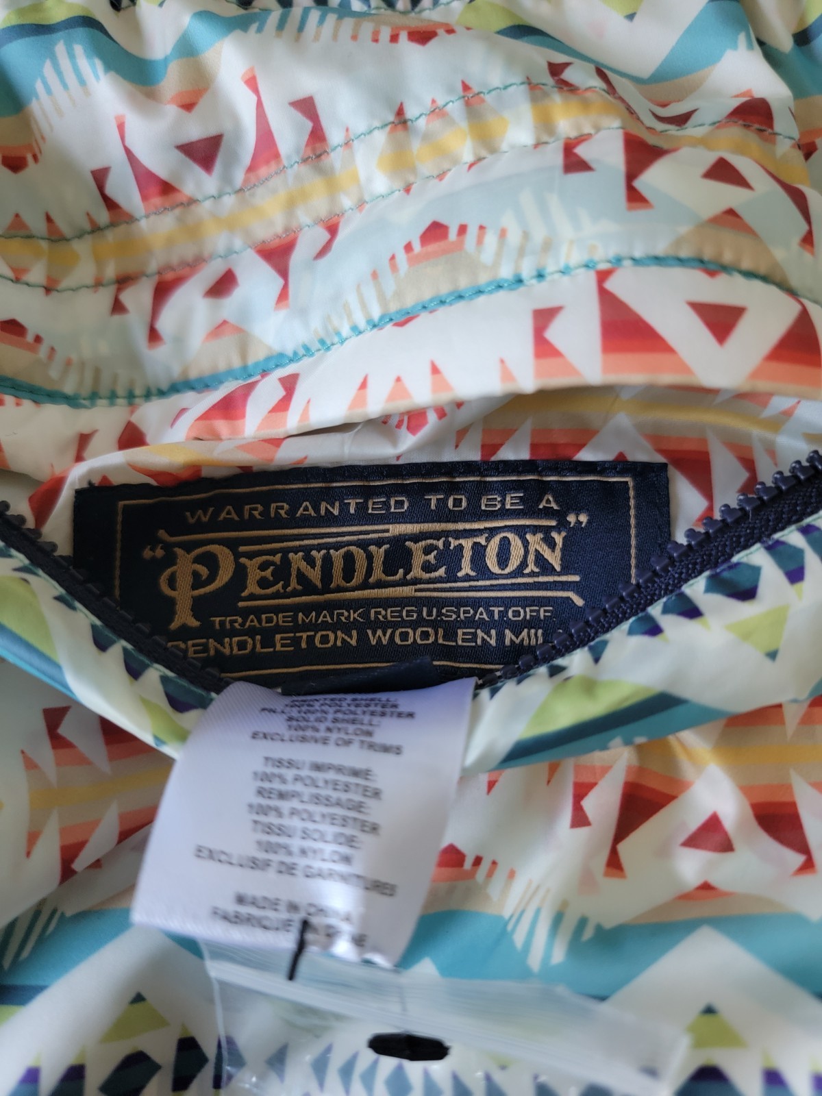 Pendleton Reversible Womens Jacket Aztec Lightwei… - image 10