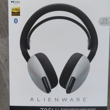 Alienware AW725H casque gaming sans fil tri‑mode 7.1 Bluetooth 2,4 GHz, jack 3,5