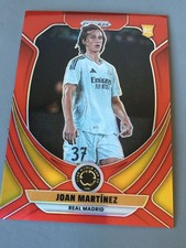 2025 Panini Prizm FIFA Club World Cup Joan Martinez Real Madrid Red 33/199 RC