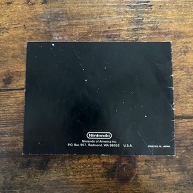 Donkey Kong 3 NES Instruction Booklet Manual Only 1986 First Print No TM