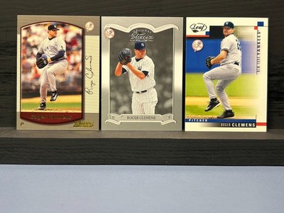 ROGER CLEMENS 3 CARD VALUE LOT! NEW YORK YANKEES! 2003 DONRUSS CLASSICS + 2