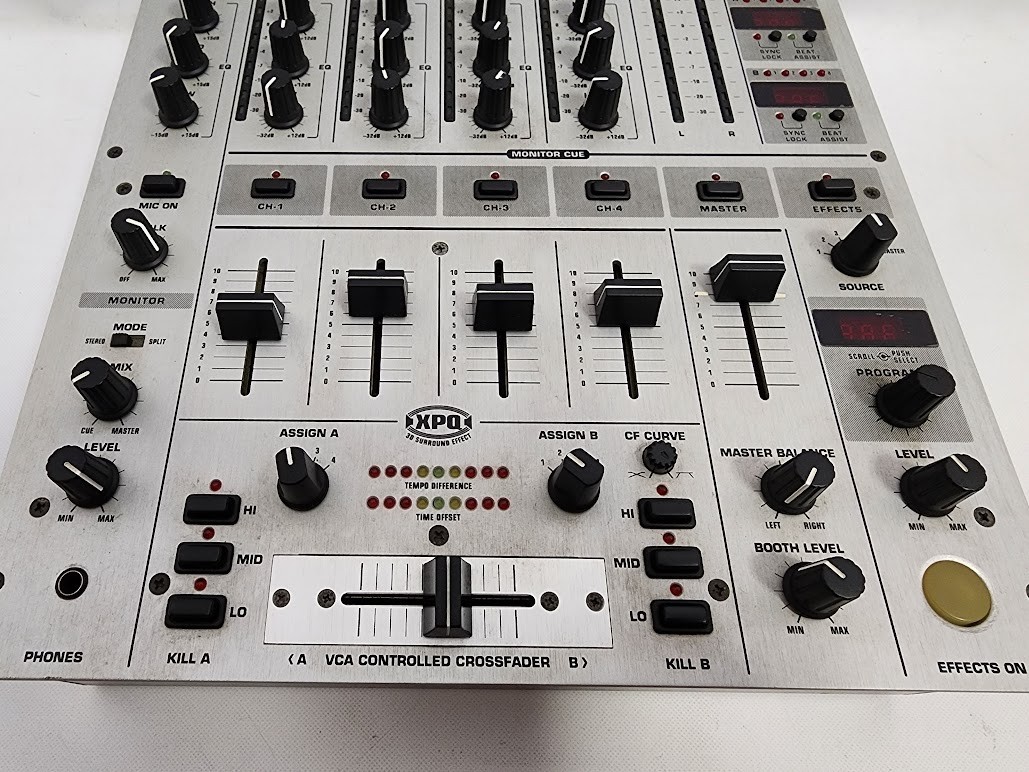 BEHRINGER ベリンガー 5チャンネルDJミキサー DJX700 Behringer DJX700 5 Channel Professional DJ Mixer PARTS Or