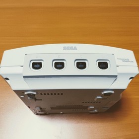 SEGA Dreamcast No.HKT-3000 Console Set w/Visual Memory & 3 Games Tested Used