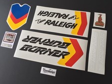 Raleigh Team Aero Pro Burner BMX decal set