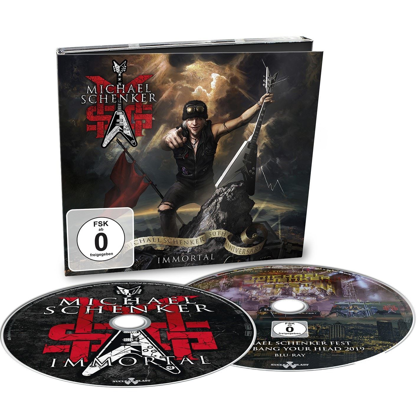 The Michael Schenker Group - Immortal Limited Edition 2CD/Blu-ray Album