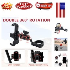Heavy Duty 360  Adjustable Phone Mount for UTVs with Universal Fit