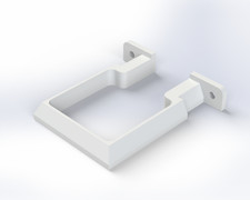 Genova Raingo Downspout Bracket Replacement - Vinyl Gutter Bracket - Bundle