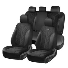 Car Seat Covers 5 Seats, Seat Covers Full Set, Mesh Breathable Seat