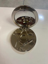 Dior Beauty Silver Round Five-Pointed Star Flip-Fold Portable Makeup Mirror