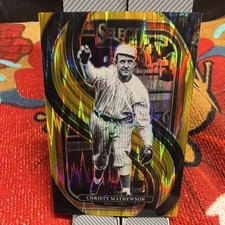 Top 10 Christy Mathewson Baseball Cards 33