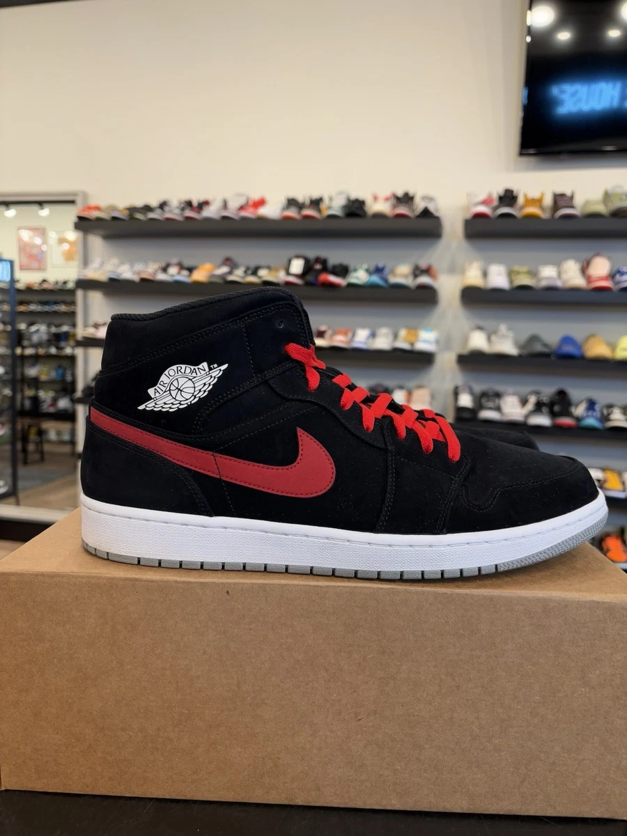 Jordan 1 Mid Multicolor Swoosh Black | eBay display picture 2