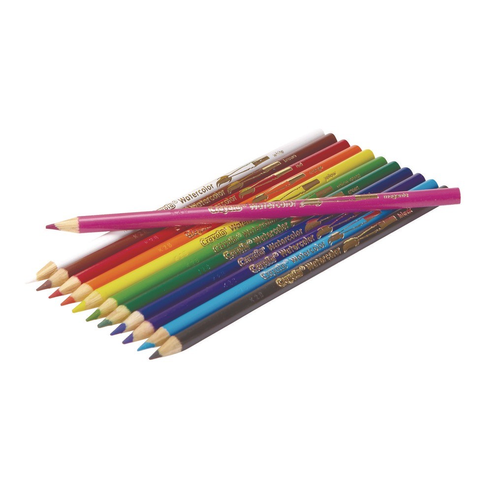 Crayola 687507 3.3 mm Watercolor Pencil Classpack - Assorted (240/Pack) New