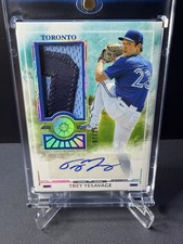 2025 Panini Boys of Summer Trey Yesavage #PM-TYS /25 Holo Silver Autograph