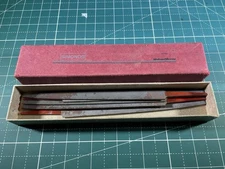 Simonds Nucut Files, Lot Of 5, 6" Wavy Warding Second Cut, 5764, 48150, In Box