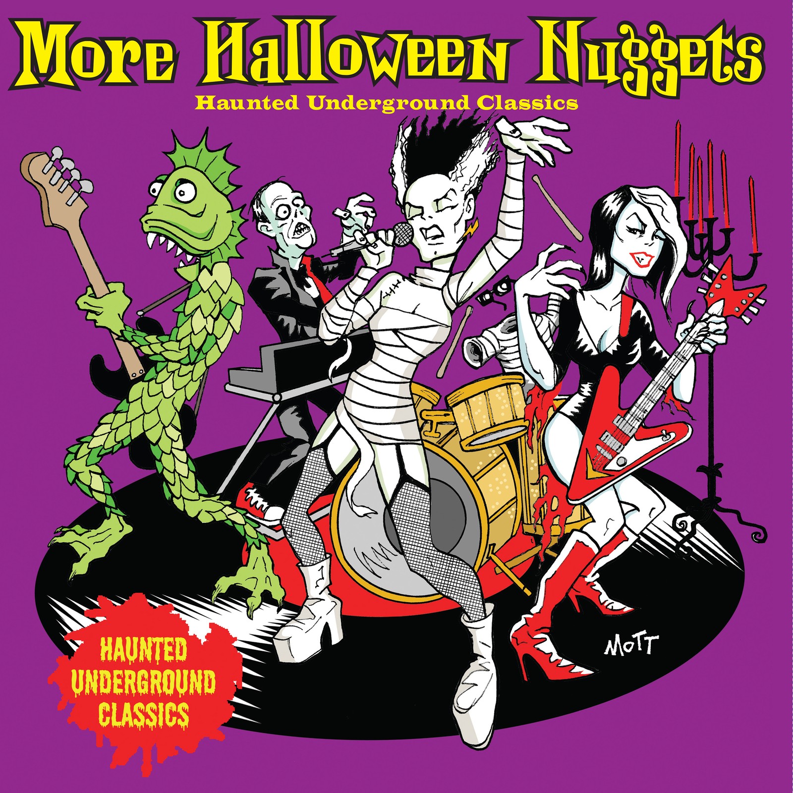 Various Artists More Halloween Nuggets: Haunted Underground Classics CD ROC3465