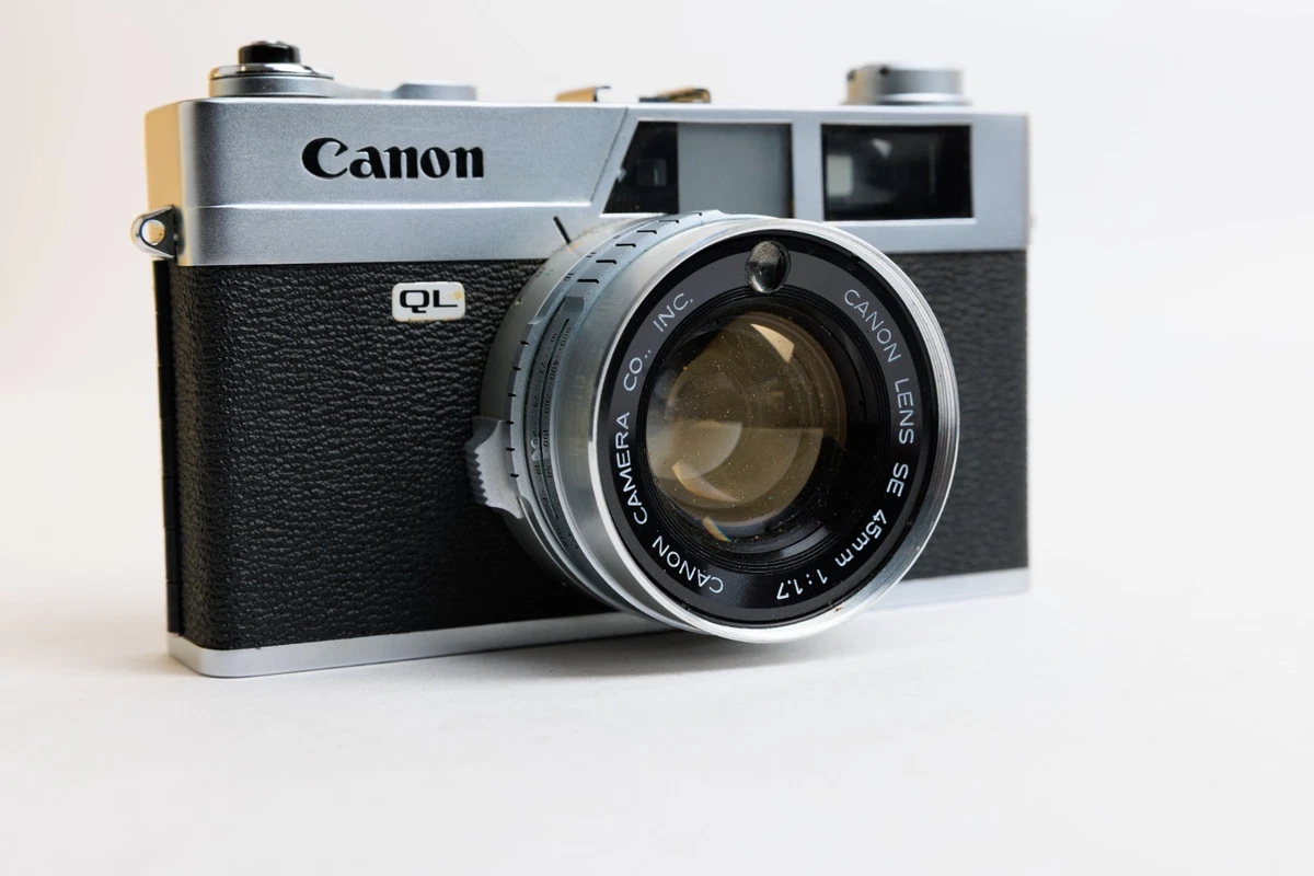 Canon Canonet QL17 Black & 40mm 1.7