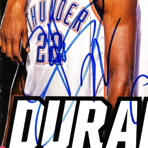 KEVIN DURANT & JEFF GREEN Signed June 2010 Slam Magazine JSA #CI92427 - Image 2 of 4