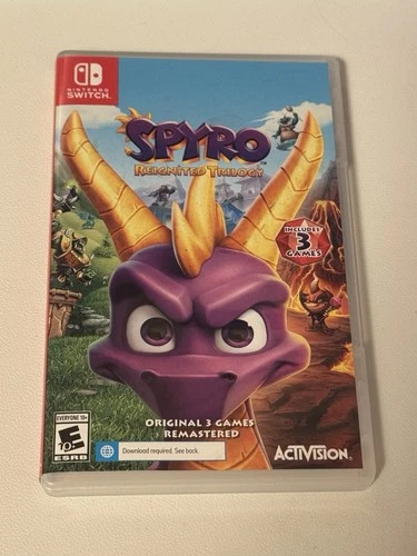 CIB Spyro Reignited Trilogy Remastered Nintendo Switch
