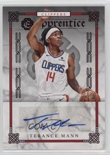 2019 Panini Chronicles Apprentice Signatures Red Terance Mann #AP-TMA Auto 13px