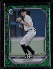 2026 Bowman #BCP-78 Dax Kilby Chrome Prospects Green Grass Refractor #/99