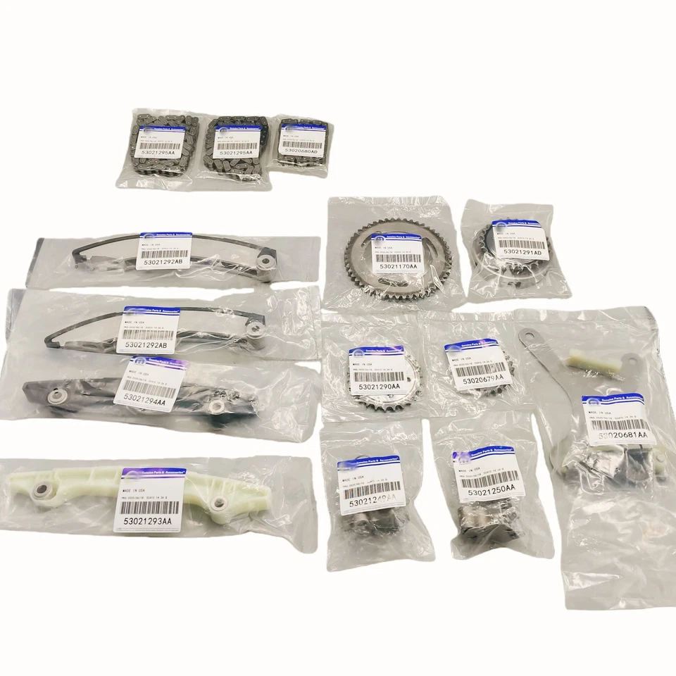 14X Timing Chain Kit For 04-13 Jeep Liberty Dodge Ram Dakota 3.7L NGC Cam Gear Foto 3 de 4