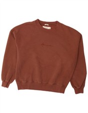 Abercrombie & Fitch Herren Oversized Sweatshirt Pullover XS Burgund Baumwolle WA06
