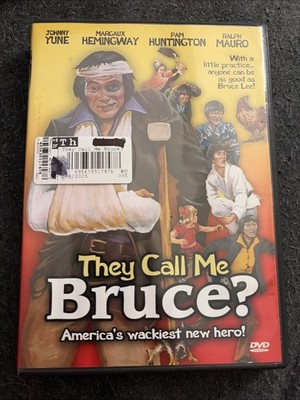 THEY CALL ME BRUCE? (DVD, 2003)  Johnny Yune (1982)  w/ Insert  RARE