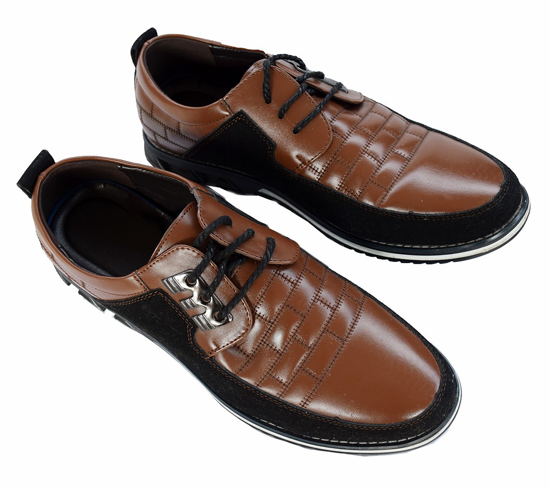 SAOLA Scarpe eleganti Gatsby Oxford Derby marrone e nero da uomo taglia 46 (12 US) stringate NUOVE